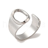 Non-Tarnish 201 Stainless Steel Finger Rings RJEW-H223-04P-O-3