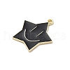 Alloy Enamel Pendants ENAM-F152-05G-06-2