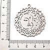 Non-Tarnish 304 Stainless Steel Pendants STAS-B054-09P-3