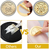 Self Adhesive Gold Foil Embossed Stickers DIY-WH0575-062-3