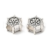 Tibetan Style Alloy European Beads PALLOY-I220-02AS-3
