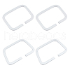   8 Pcs 2 Styles Aluminum Bag Handle FIND-PH0001-09-1