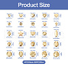 92pcs 23 style Alloy Beads FIND-TA0001-80-4