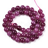 Natural Quartz Beads Strands G-R479-8mm-09-3
