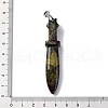 Natural Dragon Blood Big Pendants G-K338-41P-05-3
