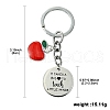 Stainless Steel & Alloy Enamel Keychain KEYC-YW00077-3