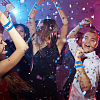 CREATCABIN 200pcs Synthetic Paper Disposable Wristbands BJEW-CN0001-11-6