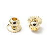 Rack Plating Brass Bead Cap X-KK-WH0060-03G-02-1
