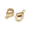 Brass Lobster Claw Clasps KK-900-G01-2
