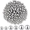 SUPERFINDINGS 450Pcs 3 Style 304 Stainless Steel Ball STAS-FH0001-58-1