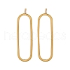 Brass Stud Earrings X-KK-T038-484B-4