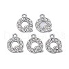 Alloy Pendants ALRI-N039-001Q-RS-1