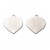 Non-Tarnish 201 Stainless Steel Pendants STAS-I172-15P-2