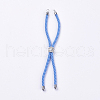 Nylon Twisted Cord Bracelet Making MAK-F018-03P-RS-2