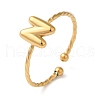 304 Stainless Steel Open Cuff Rings RJEW-K261-02G-N-1