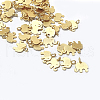 Brass Charms KK-E788-12G-3