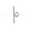 Non-Tarnish 304 Stainless Steel Toggle Clasps Parts STAS-H216-11P-1