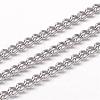 304 Stainless Steel Curb Chains CHS-K004-04P-0.8mm-1