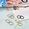 Stainless Steel Hoop Earrings STAS-TA0001-23B-4