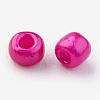 12/0 1.5~2mm Baking Paint Glass Seed Beads Loose Spacer Beads X-SEED-S001-K21-2