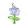 Glass Pendants PALLOY-JF03866-02-3