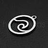 Non-Tarnish 201 Stainless Steel Charms STAS-N090-LA002-2