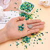 Opaque Glass Round Seed Beads GLAA-TAC0025-07B-02-5