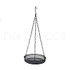 Iron Hanging Bird Feeder AJEW-WH0317-62-1