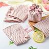 Cloth Tartan Gift Candy Drawstring Bags ST-CJ0003-01A-6