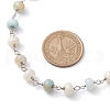 Natural Amazonite Necklaces for Women NJEW-JN04739-02-3