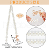 CRASPIRE 1Pc Acrylic Pearl Braided Stretch Chain Belts AJEW-CP0008-12A-2