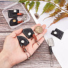 CHGCRAFT 5 Sets 5 Styles 402 Stainless Steel Multi-function Pocket Knife Pendant AJEW-CA0001-88-3