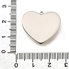 304 Stainless Steel Pendants STAS-M123-03I-PG01-3