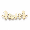 201 Stainless Steel Links connectors STAS-R104-009G-3