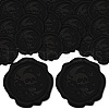CRASPIRE 100pcs Adhesive Wax Seal Stickers DIY-CP0009-71C-1