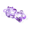 Transparent Acrylic Pendants TACR-S149-21-4