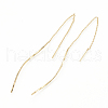 Brass Stud Earring Findings X-KK-T020-134G-1