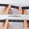 Gorgecraft 20Pcs Resin Buttons with 30M Polypropylene & Polycotton Flat Elastic Cord DIY-GF0009-64A-3