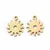 Ion Plating(IP) 304 Stainless Steel Pendants STAS-E185-11G-1