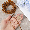 Gorgecraft Flat Cowhide Leather Jewelry Cord LC-GF0001-10B-02-3