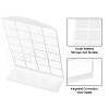 48 Holes Acrylic Earring Display EDIS-WH0003-01A-4