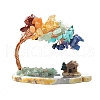 7 Chakra Gemstone Tree Ornaments TREE-PW0002-09-1