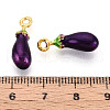Alloy Enamel Pendants ENAM-N062-03G-3