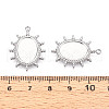 304 Stainless Steel Pendant Cabochon Settings STAS-T065-90P-3