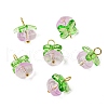 Handmade Lampwork Charms LAMP-D019-01A-2