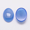Natural Agate Cabochons G-K021-40x30mm-04-2