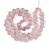 Electroplate Glass Beads EGLA-T025-02E-2