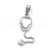 Non-Tarnish 304 Stainless Steel Pendants STAS-G261-03P-1