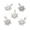 201 Stainless Steel Pendants STAS-E015-01P-2