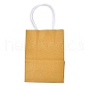 Pure Color Kraft Paper Bags AJEW-G020-A-06-1